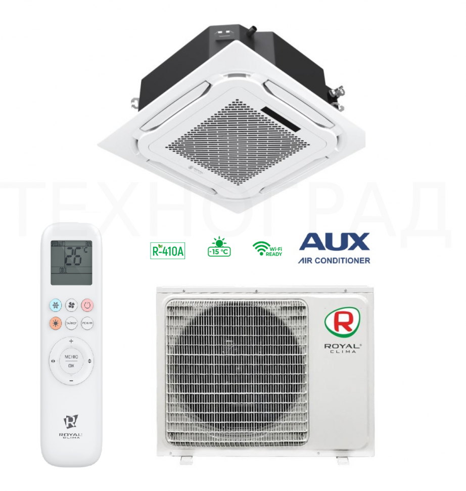 Кассетная сплит-система Royal Clima CO-4C 12HNX